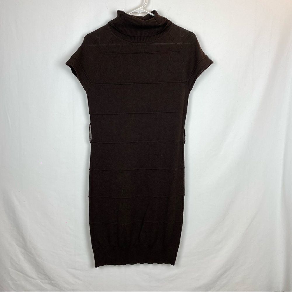 Brown sweater dress  